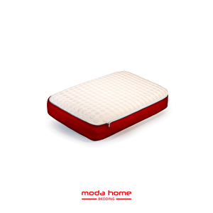 Moda Home Bedding Visco Bubbli Tombik Yastık Bordo , Visco Yastık, Ortopedik Yastık