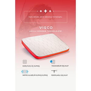 Moda Home Bedding Visco Comfy Çocuk Yastığı Pembe, Visco Yastık, Ortopedik Yastık