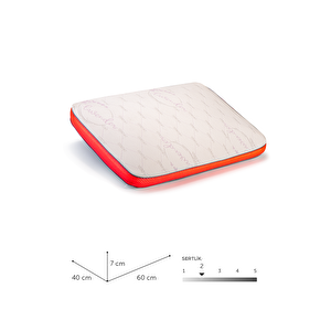 Moda Home Bedding Visco Comfy Çocuk Yastığı Pembe, Visco Yastık, Ortopedik Yastık