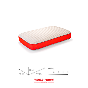 Moda Home Bedding Visco Bubbli Tombik Yastık Pembe,  Visco Yastık, Ortopedik Yastık