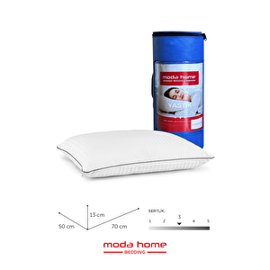 Moda Home Bedding 2 Adet Nano Jel Kaz Tüyü Etkili Mikrojel Dolgulu Ortopedik Yastık
