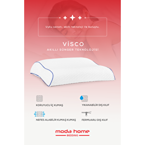 Moda Home Bedding 2li Çift Boyun Destekli Yastık