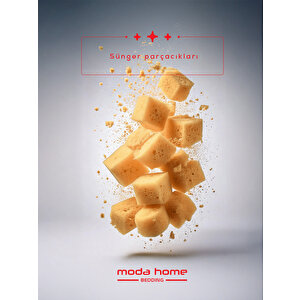 Moda Home Bedding Snow Kapitoneli Microfiber Antialerjik Yastık 1100 Gr