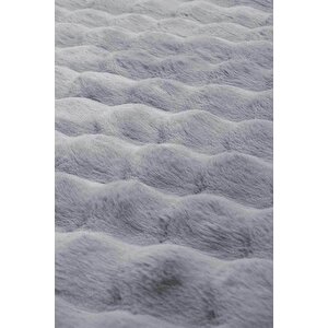 Meltem Tavşan Tüyü Post Peluş Ultra Yumuşak Makinede Yıkanabilir 80x150 Cm Halı