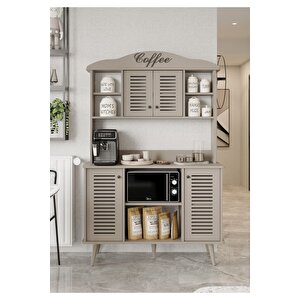 Avior Kahve Köşesi Mdf 185 X 120 X 40 Cm Kumtaşı