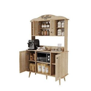 Avior Safi̇r Meşe Rengi Kahve Köşesi Mdf 185 X 120 X 40 Cm