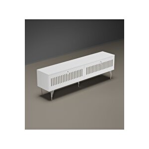 Andromeda Si̇lver Seri̇si̇ 140 Cm 2 Kapaklı Mdf Tv Üni̇tesi̇ 140 X 50 X 32 Cm