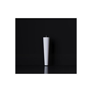 Tv Ünitesi Ahşap Ayak 19 Cm Beyaz (5'li̇)