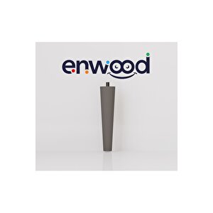 Tv Ünitesi Ahşap Ayak 19 Cm Gri Renk(5 Adet)