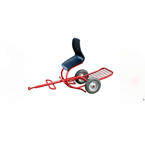 Bluebee R01 Tek Koltuklu Tekerli Mini Taşıma Sele Tipi Çapa Makinesi Römorku