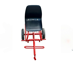 Bluebee R01 Tek Koltuklu Tekerli Mini Taşıma Sele Tipi Çapa Makinesi Römorku