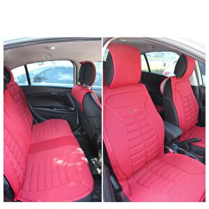 Alfa Romeo 146 Hatchback Oto Koltuk Minderi Ön Arka Set Kırmızı Fivestar Scr