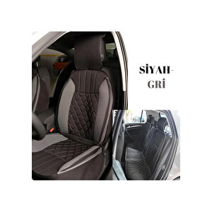 B M W 5 Serisi 523 Oto Koltuk Minderi Ön Arka Takım Siyah Gri Elegance Fs
