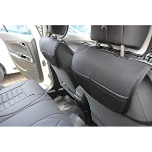 Fiat Egea Easy Stil Oto Koltuk Minderi Ön Arka Set Siyah Fivestar Fsr