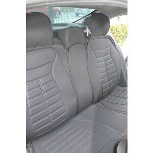 Peugeot 306 Hatchback 97-2001 Oto Koltuk Minderi Ön Arka Set Siyah Fivestar Scr