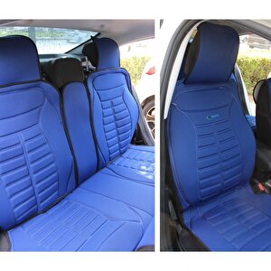 Toyota Corolla E110 92-98 Oto Koltuk Minderi Ön Arka Set Mavi Fivestar Scr