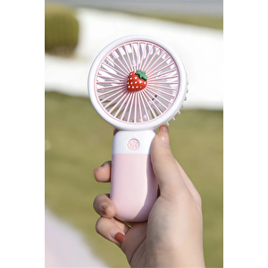 Fan Soğutucu Mini Vantilatör Klima Güçlü Serinletici Taşınabilir Şarjlı Masa Üstü Sessiz Standlı