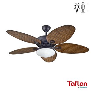 T52047-l Aydınlatmalı Uzaktan Kumandalı Tavan Vantilatörü