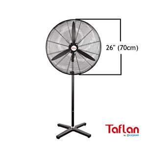 Fs-650 Sanayi Tipi 220w Ayaklı Vantilatör 66 Cm
