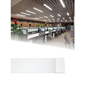 Hl-4204 10 Adet 54 Watt 120 Cm Yatay Bant Armatürü Beyaz