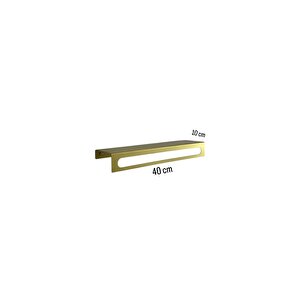 Düzenleyici Dekoratif Modern Duvar Rafı Metal Duvar Rafı Banyo Rafı Ofis Rafı Salon Rafı Gold