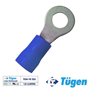 1,5-2,5mm2 M3 Yuvarlak Kablo Ucu ( 1 Kutu 200 Adet )