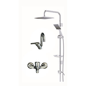 Krom Banyo Bataryası Seti