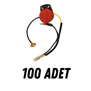 100 Adet Su Motoru Devre Start/stop Güç On/off Anahtarı