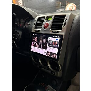 Hyundai̇ Getz Uyumlu 6 Gb Ram 128 Gb Dahi̇li̇ Hafiza 9 İnç Multi̇medya Kablosuz Carplay Geri̇ Görüş Kamerali