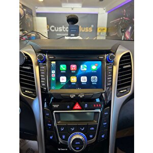 Hyundai̇ İ30 Uyumlu 2 Gb Ram 32 Gb Dahi̇li̇ Hafiza 7 İnç Tuşlu Model Multi̇medya Kablosuz Geri̇ Görüş Kamerali