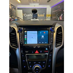 Hyundai̇ İ30 Uyumlu 2 Gb Ram 32 Gb Dahi̇li̇ Hafiza 7 İnç Tuşlu Model Multi̇medya Kablosuz Geri̇ Görüş Kamerali