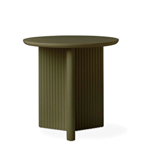 Most Wooden 2'li Set Orta Sehpa %100 Ahşap Boyalı Haki (evi̇ni̇ze Tesli̇m)