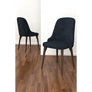 Adel Serisi 90x90 Atlantik Çam Mdf Mutfak Masa Takımı 4 Adet Sandalye Antrasit