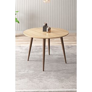 Adel Serisi 90x90 Atlantik Çam Mdf Mutfak Masa Takımı 4 Adet Sandalye Lacivert