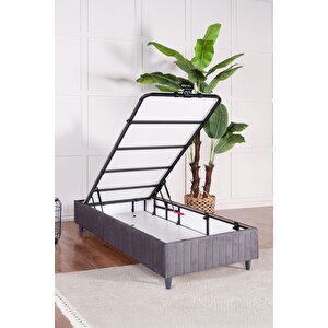 Premium Bamboo Sleepy Üçlü Set Gri (baza Başlik Yatak)