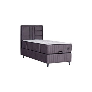 Premium Bamboo Sleepy Üçlü Set Gri (baza Başlik Yatak)