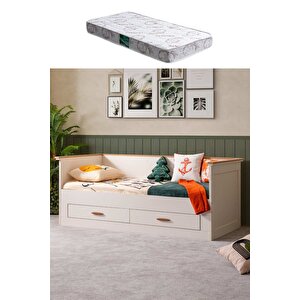 Çekmeceli Karyola, Roma Yavrulu Yatak + Comfort Yatak