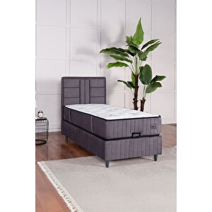 Premium Bamboo Sleepy Yatak Gri (baza Ve Başlik Dahi̇l Deği̇ldi̇r)