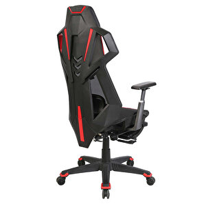 Ryze Techno-cool Oyuncu Koltuğu - Rgb - Siyah/kırmızı 74x119-129x51 Cm