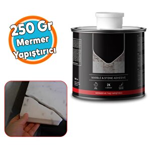 Mermer Granit Taş Fayans Çini Mozaik Beton Ahşap Yapıştırıcısı 250 Gram Polyester Sentetik Reçine