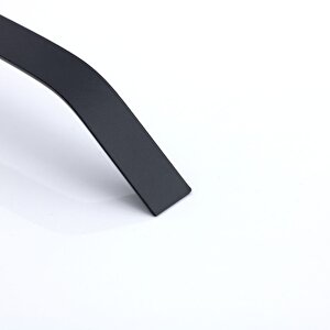 Mobilya Çekmece Mutfak Dolabı Dolap Kulpları Kulbu Kulpu Siyah Metal Kulp 224 Mm - 22.4 Cm