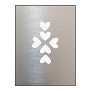 Magnet - Buzdolabı Magneti - Buzdolabı Süsü - 6’lı Kalpli Magnet - Sevgililer Günü Hediyesi