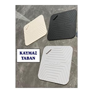 Kötü Koku Önleyici Silikon Mat Banyo Mutfak Lavabo Balkon Gider Tıpası Kapağı Böcek Önleyici Siyah