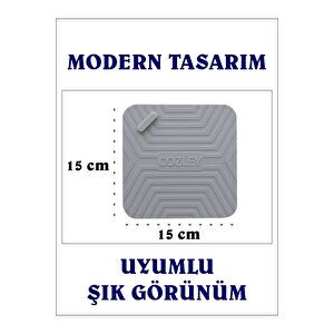 Kötü Koku Önleyici Silikon Mat Banyo Mutfak Lavabo Balkon Gider Tıpası Kapağı Böcek Önleyici Bej