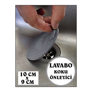 Lavabo Kötü Koku Giderici Önleyici Silikon Mat Sızdırmaz Lavabo Tıkacı Lavabo Tıpası Evye Kapağı Gri̇