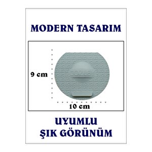 Lavabo Kötü Koku Giderici Önleyici Silikon Mat Sızdırmaz Lavabo Tıkacı Lavabo Tıpası Evye Kapağı Gri̇