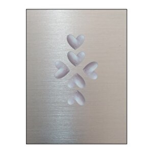 Magnet - Buzdolabı Magneti - Buzdolabı Süsü - 6’lı Kalpli Magnet - Sevgililer Günü Hediyesi