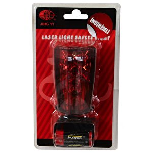 Arka Stop Lazer 5 Led Li̇ - 3 Fonksi̇yonlu - Su Geçi̇rmez Pi̇l Dahi̇l
