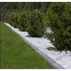 Beyaz Dolomit Taş 10 Kg 2-4 Cm Dere Çakıl Taşı Bahçe Süs Taşı Saksı Teraryum Taşı Akvaryum Taşı