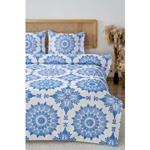 Alaçatı Çift Kişilik Baskılı Pike 200 X 220 Cm
